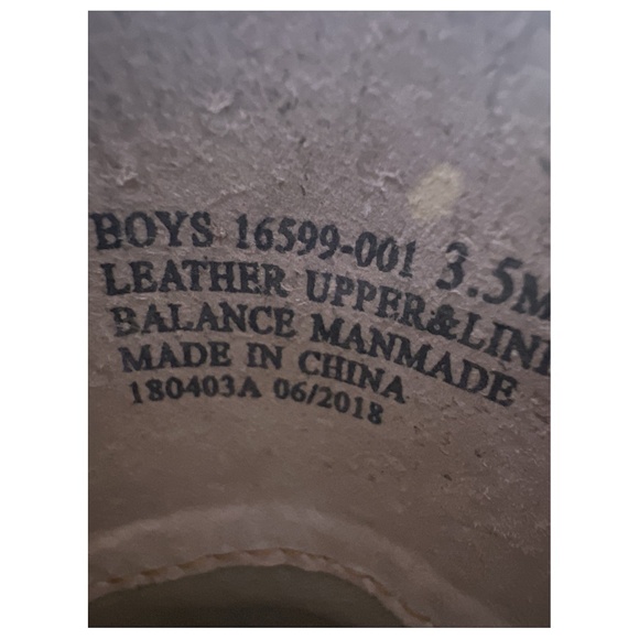 Florsheim Boy's Lace Up Dress Shoes Size 3.5 Youth Some Scuffs Cap Toe Oxford - Picture 6 of 16